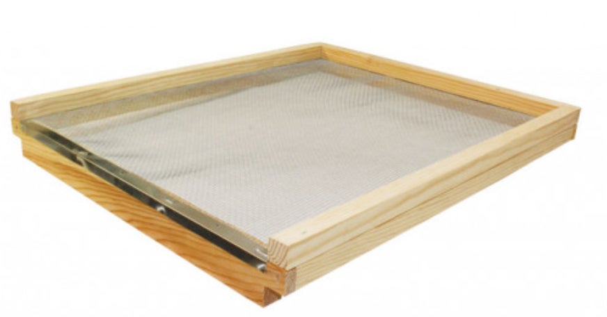 10 Frame Screened Bottom Board | Winding Creek Bee Supply LLC